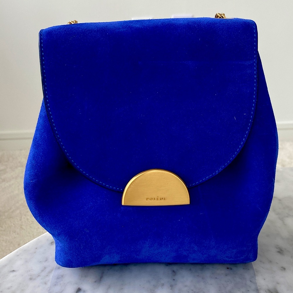 RARE AUTHENTIC POLENE BAG ROYAL BLUE